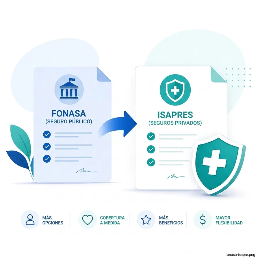Guía para cambiarse de Fonasa a Isapre